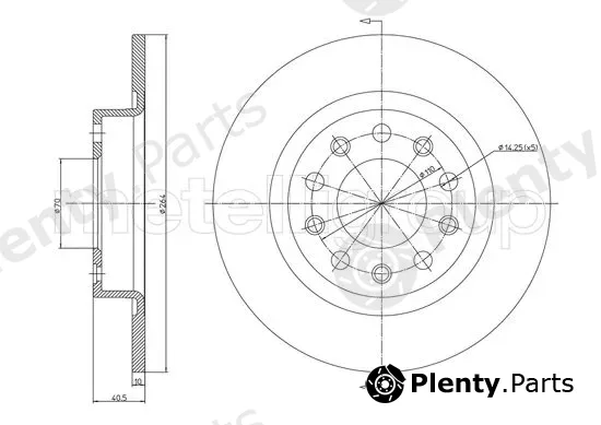 Trusting DF1467 — Brake Disc