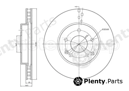 Trusting DF827 — Brake Disc