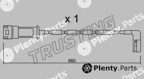 Trusting SU.082 — Warning Contact, brake pad wear