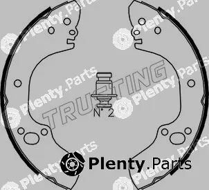 Trusting 073.170 — Brake Shoe Set