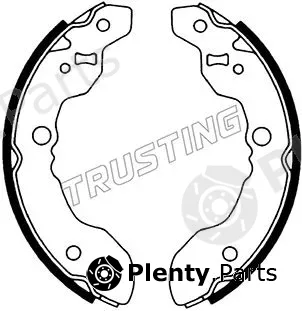 Trusting 111.241 — Brake Shoe Set