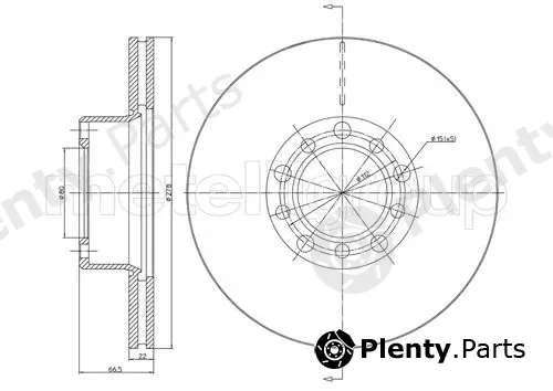 Trusting DF438 — Brake Disc