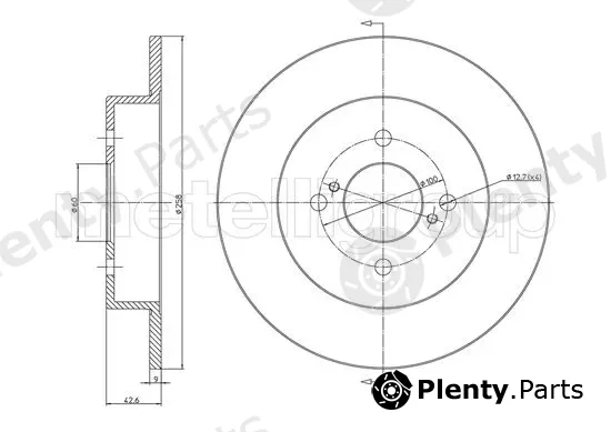 Trusting DF1505 — Brake Disc