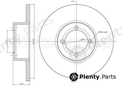 Trusting DF024 — Brake Disc