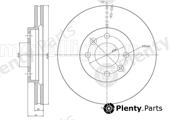 Trusting DF373 — Brake Disc