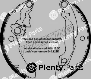 Trusting 040.144Y — Brake Shoe Set