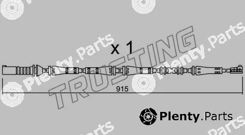 Trusting SU.287 — Warning Contact, brake pad wear
