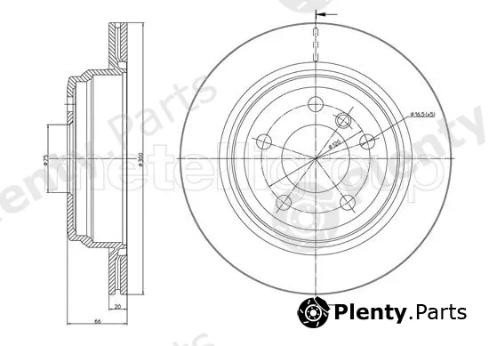 Trusting DF1664 — Brake Disc