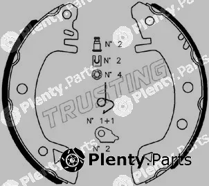 Trusting 040.123K — Brake Shoe Set