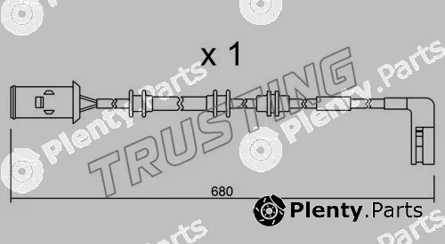Trusting SU.093 — Warning Contact, brake pad wear