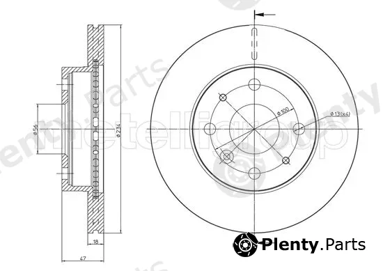 Trusting DF482 — Brake Disc