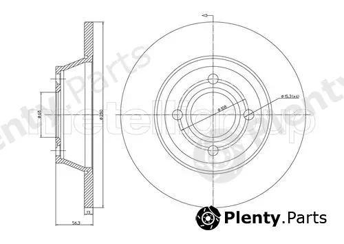Trusting DF136 — Brake Disc