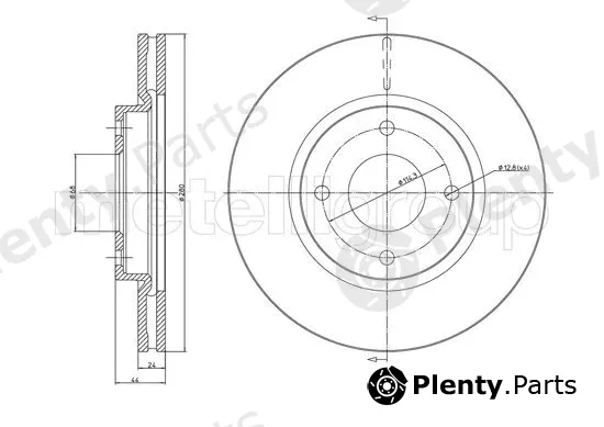 Trusting DF1454 — Brake Disc