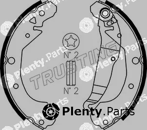 Trusting 027.003 — Brake Shoe Set