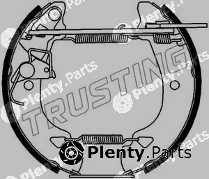 Trusting 6166 — Brake Shoe Set Kit premounted