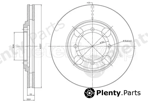 Trusting DF304 — Brake Disc