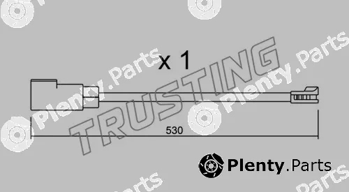 Trusting SU.340 — Warning Contact, brake pad wear