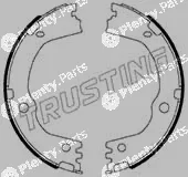Trusting 253.670 — Brake Shoe Set, parking brake
