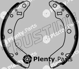 Trusting 253.732 — Brake Shoe Set