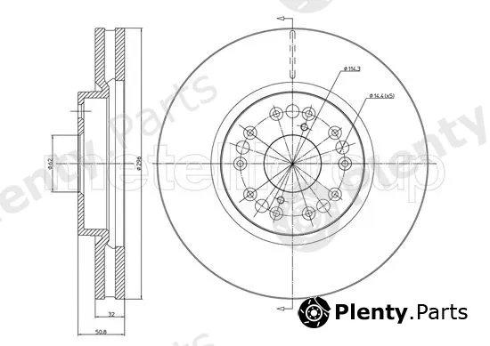 Trusting DF444 — Brake Disc