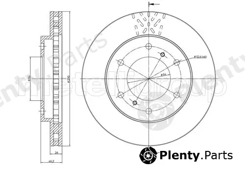 Trusting DF730 — Brake Disc