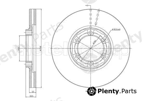 Trusting DF364 — Brake Disc