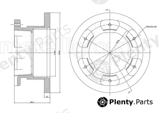 Trusting DF1514 — Brake Disc