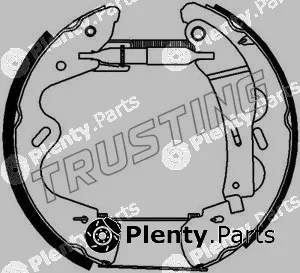 Trusting 6306 — Brake Shoe Set Kit premounted