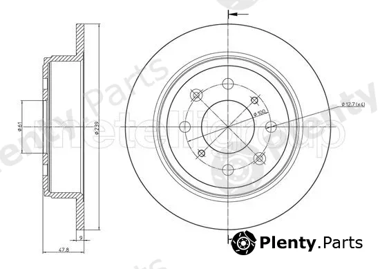 Trusting DF113 — Brake Disc