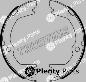 Trusting 046.232 — Brake Shoe Set, parking brake