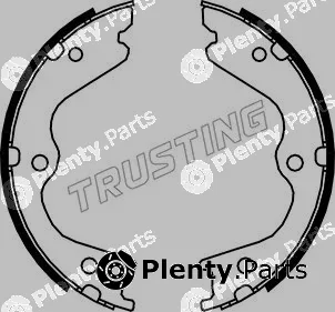 Trusting 067.202 — Brake Shoe Set, parking brake