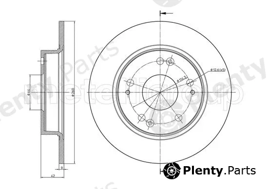 Trusting DF1108 — Brake Disc