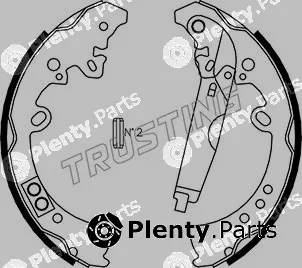 Trusting 115.317 — Brake Shoe Set
