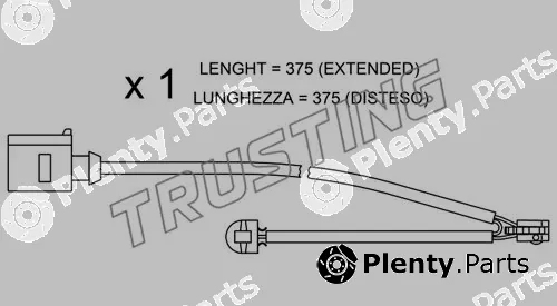 Trusting SU.294 — Warning Contact, brake pad wear