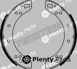Trusting 040.087 — Brake Shoe Set