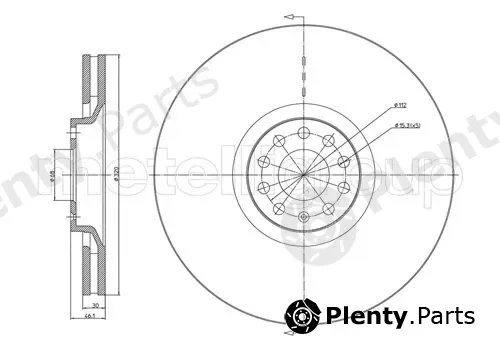 Trusting DF738 — Brake Disc