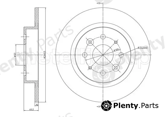Trusting DF1120 — Brake Disc