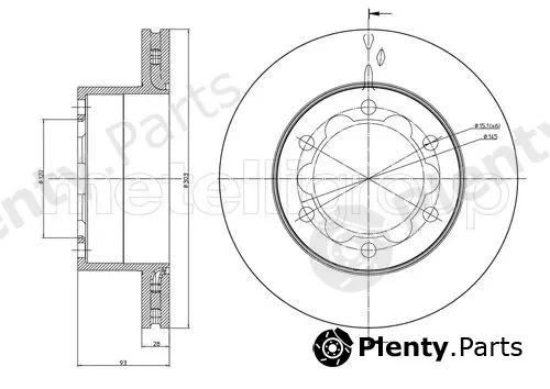 Trusting DF1132 — Brake Disc