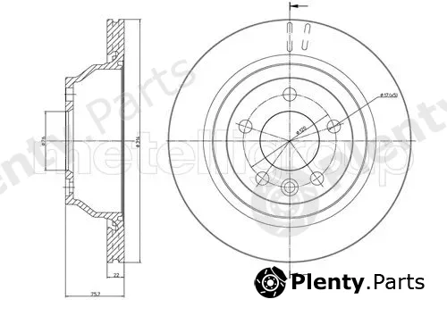 Trusting DF1156 — Brake Disc