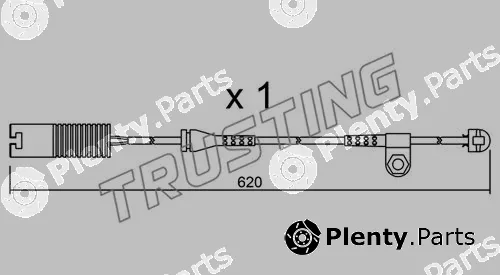 Trusting SU.154 — Warning Contact, brake pad wear