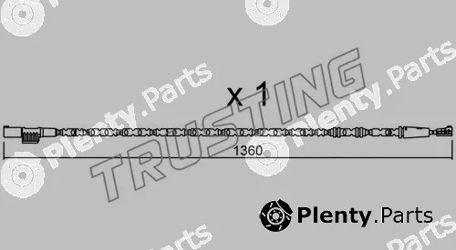 Trusting SU.308 — Warning Contact, brake pad wear