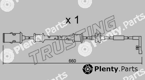 Trusting SU.142 — Warning Contact, brake pad wear