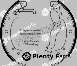 Trusting 124.285 — Brake Shoe Set