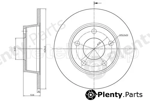 Trusting DF710 — Brake Disc