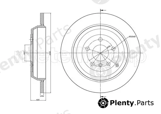 Trusting DF1417 — Brake Disc