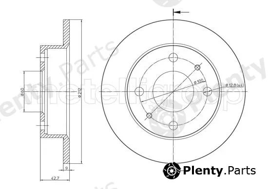 Trusting DF865 — Brake Disc