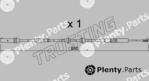 Trusting SU.366 — Warning Contact, brake pad wear