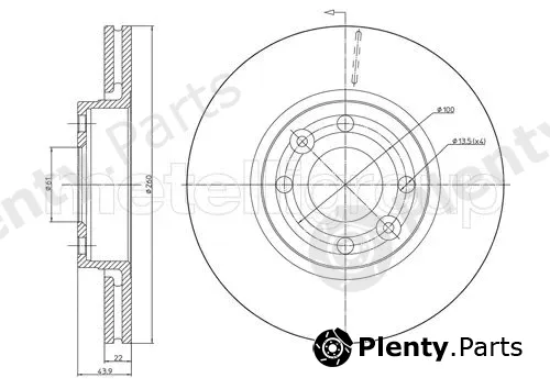 Trusting DF972 — Brake Disc