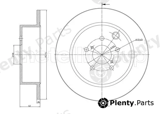 Trusting DF1701 — Brake Disc
