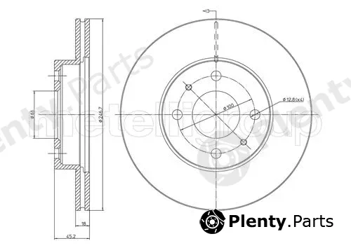 Trusting DF436 — Brake Disc